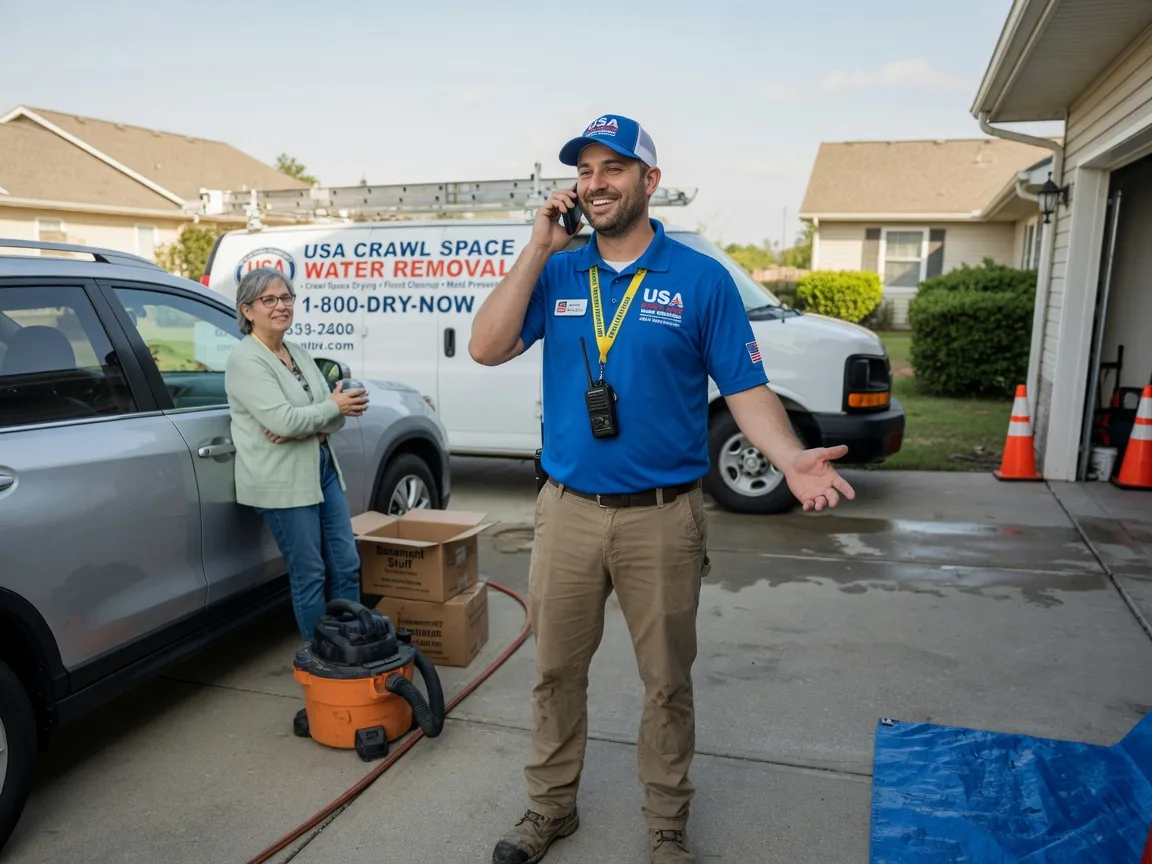 Crawl Space Water Removal Yawkey, WV FAQs